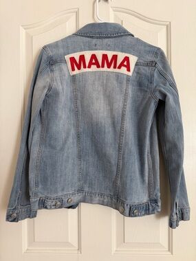 Ingrid & Isabel “Mama” Denim Jacket in XS